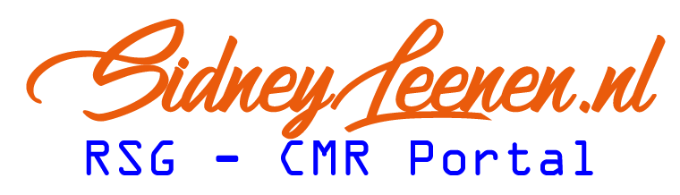 SidneyLeenen.nl RSG CMR Portal